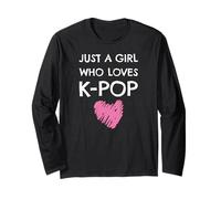 K-Pop Chica Mujer Amante de la música Coreano KPOP Dance Popular Niños Manga Larga
