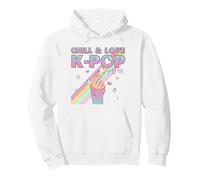 K Pop Chill & Love Sudadera con Capucha