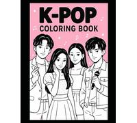K pop coloring book