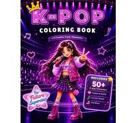 K-Pop Coloring Book:: Build Your Own Idol Group | A Creative K-Pop Adventure with Fashion, Concerts & Cute Characters | Fun Gift for Girls & Teens