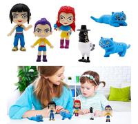K-Pop Dem0n Hun-ters Figuras, 6 Piezas Dem0n Hun-ters Mini Juguetes, K-Pop Dem0n Hun-ters Topper, Dem0n Hun-ters Figuras Decoración, Dem0n Hun-ters Figura de Colección, Regalo para Fans