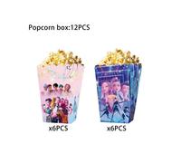 K-Pop Demon Hunter Children's Birthday Themed Party Food Decoration Accessories