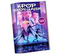 K-POP Demon Hunters Álbum oficial de pegatinas de Netflix, 32 páginas
