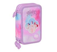 K-POP Demon Hunters - ARTIST - Estuche Escolar con 37 Útiles Incluidos, Estuche Infantil, Ideal para Niños de 5 a 14 Años, Cómodo y Versátil, Resistencia, 12.5x5.5x19.5 cm