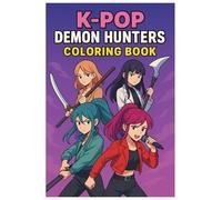 K-POP DEMON HUNTERS COLORING PAGES