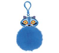 K-Pop Demon Hunters (Derpy) - Llavero con pompón, accesorio oficial con dije de personaje, llavero para bolsa, accesorio coleccionable de juegos de anime, llavero de mochila, bolso de mano, mercancía