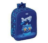 K-POP DEMON HUNTERS DERPY - Mochila Guardería 3D con LEDs, 22x10x27 cm