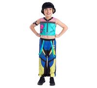 Rubies DISFRAZ KPOP ZOEY CLASSIC. K-POP, KPOP, HUNTRIX, Top, pantalón, banda para brazo y accesorio charm. TALLA L