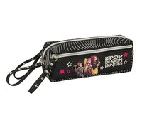 Safta Portatodo ENERGY K-POP Demon Hunters – Triple pequeño, estuche infantil 22x6x8,5 cm