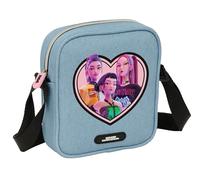 K-POP Demon Hunters - HUNTR/X - Bandolera Pequeña, Bandolera Infantil, Bolso Niño, Ideal para Niños de 5 a 14 Años, Cómoda y Versátil, Resistencia, 16x4x18 cm