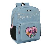 K-POP Demon Hunters - HUNTR/X - Mochila Escolar, Adaptable a Carro, Ideal para Niños de Diferentes Edades, Cómoda y Versátil, Resistencia, 32x14x43 cm