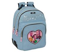 K-POP Demon Hunters - HUNTR/X - Mochila Escolar Infantil, Ideal para Niños de Diferentes Edades, Cómoda y Versátil, Resistencia, 32x15x42 cm