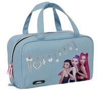 K-pop demon hunters - huntr/x - neceser rectangular con asa, neceser i
