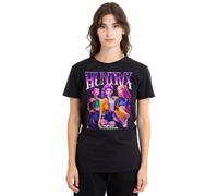 K-Pop Demon Hunters Huntrix Bootleg Ladies T Shirt, Black, X-Large