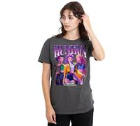 K-Pop Demon Hunters Huntrix Bootleg Ladies T Shirt, Charcoal, Medium, M Women's
