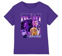 K-Pop Demon Hunters - Huntrix Huntr/X Rumi Bootleg Kids T Shirt, Purple, 12-13