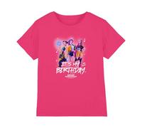 K-Pop Demon Hunters Huntrix It's My Birthday Group T Shirt, Hot Pink, 5-6 años Unisex Kids