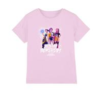 K-Pop Demon Hunters Huntrix It's My Birthday Group T Shirt, Pink, 5-6 años Unisex Kids