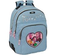 K-POP Demon Hunters HUNTRIX Mochila Escolar Doble Compartimento