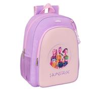 K-POP Demon Hunters - ICONIC - Mochila Escolar Niño, Mochila Niño, Mochila Infantil, Adaptable a Carro, Ideal para Niños en Edad Escolar, Cómoda y Versátil, Resistencia, 33x14x42 cm