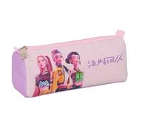K-Pop Demon Hunters - Iconic - Portatodo con Cremallera y Compartimiento, Estuche Infantil, Ideal para Niños en Edad Escolar, Cómodo y Versátil, Resistencia, 21x7x8 cm