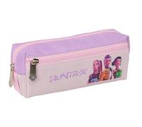 Safta Portatodo Iconic K-Pop Demon Hunters Triple – Pequeño, estuche infantil, 22x6x8.5 cm