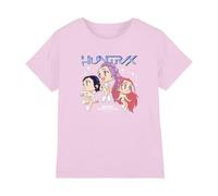 K-Pop Demon Hunters KPOP Demon Hunters-Huntrix Chibi Group T Shirt, Light Pink, 12-13 años Unisex Kids