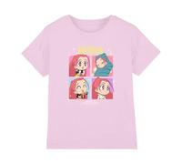 K-Pop Demon Hunters KPOP Demon Hunters-Huntrix Mira Chibi Boxes T Shirt, Light Pink, 12-13 años Unisex Kids