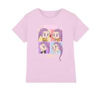 K-Pop Demon Hunters KPOP Demon Hunters-Huntrix Rumi Chibi Boxes T Shirt, Light Pink, 5-6 años Unisex Kids