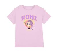K-Pop Demon Hunters KPOP Demon Hunters-Huntrix Rumi Collegic T Shirt, Light Pink, 5-6 años Unisex Kids