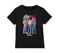 K-Pop Demon Hunters KPOP Demon Hunters-Saja Boys Boy Band T Shirt, Black, 5-6 Years Unisex Kids