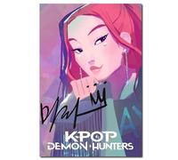 K_pop Demon _Hunters_ Póster de Mira Rumi Joey Saja Boy Huntrix Demon Hunter, decoración, pintura, lienzo, arte de pared, póster para sala de estar, pintura para dormitorio, regalo de cumpleañ