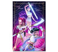 K_pop Demon _Hunters_ Póster de Mira Rumi Joey Saja Boy Huntrix Demon Hunter, decoración, pintura, lienzo, arte de pared, póster para sala de estar, pintura para dormitorio, regalo de cumpleañ