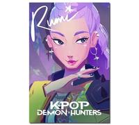 K_pop Demon _Hunters_ Póster de Mira Rumi Joey Saja Boy Huntrix Demon Hunter, decoración, pintura, lienzo, arte de pared, póster para sala de estar, pintura para dormitorio, regalo de cumpleañ