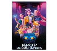 K_pop Demon _Hunters_ Póster de Mira Rumi Joey Saja Boy Huntrix Demon Hunter, decoración, pintura, lienzo, arte de pared, póster para sala de estar, pintura para dormitorio, regalo de cumpleañ