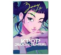 K_pop Demon _Hunters_ Póster de Mira Rumi Joey Saja Boy Huntrix Demon Hunter, decoración, pintura, lienzo, arte de pared, póster para sala de estar, pintura para dormitorio, regalo de cumpleañ