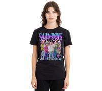 K-Pop Demon Hunters Saja Boys Bootleg Ladies T Shirt, Black, Small