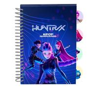 K-POP Demon Hunters - STATIONERY - Bloc de Notas A5, Libreta, Cuadernos, Ideal para Niños en Edad Escolar, Cómodo y Versátil, Resistencia, 14.8x21 cm