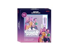K-POP Demon Hunters - STATIONERY - Set de Diario con Candado, Ideal para Niños, Cómodo y Versátil, Resistencia, 10.5x14.8 cm