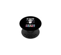 K-Pop es el Camino a mi corazón Kawaii K-Pop Anime PopSockets PopGrip Adhesivo