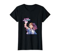 K-Pop Fan Power Cute Anime Concierto Chica Camiseta