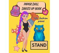 K-Pop Fashion Doll: Paper Doll Cut-Out Book with Clothes to Color and Play for Kids (Cutout & Dress Up Paper Dolls Collection)