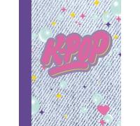 K-Pop Girl Composition Notebook / 7.5 x 9.25 / Music Anime Inspired / Journal Teen Kids /Unique Child Gift Idea / Back to School / Wide Ruled / Lined / 120 Pages