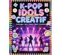 K-POP Grand Livre de Jeux en Couleurs