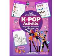 K-POP Grand Livre de Jeux en Couleurs