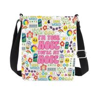 K-Pop Hope - Bolso cruzado con texto en inglés "I'm Your Hope You're My Hope" Gifts Hobi Gifts - Bolsa de hombro para fanáticos del K-Pop, I'm Your Hope Uk3, 111