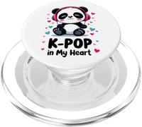 K-pop In My Heart Sweet Panda Música Coreana Corea Del Sur PopSockets PopGrip para MagSafe