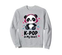 K-pop In My Heart Sweet Panda Música Coreana Corea Del Sur Sudadera