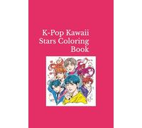 K-Pop Kawaii Stars Coloring Book