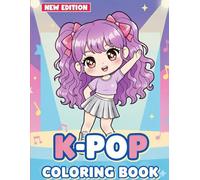 K-Pop Magic Coloring Book: Fantasy Outfits & Dreamy Designs